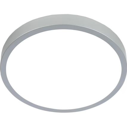 Briloner 3709-014 - LED RGBW Stmívatelné stropní svítidlo LED/22W/230V 4000K pr. 38 cm stříbrná + dálkové ovládání
