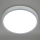 Briloner 3709-014 - LED RGBW Stmívatelné stropní svítidlo LED/22W/230V 4000K pr. 38 cm stříbrná + dálkové ovládání