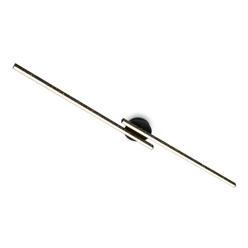 Briloner 3717-025 - LED Přisazený lustr REY 2xLED/12W/230V černá