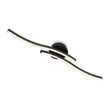 Briloner 3718-025 - LED Přisazený lustr REY 2xLED/6W/230V černá