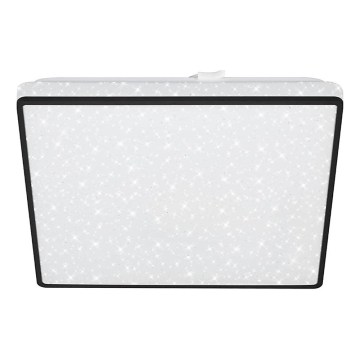 Briloner 3748-415 - LED Stropní svítidlo STAR SKY LED/15W/230V 27x27 cm černá