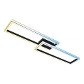 Briloner 3761015 - LED Stmívatelné stropní svítidlo LED/45W/230V 2700-6500K černá + dálkové ovládání