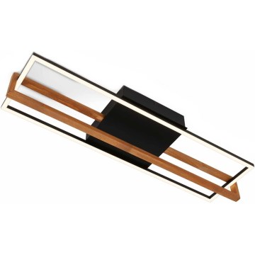 Briloner 3777-015 - LED Stropní svítidlo FRAME LED/21W/230V 3000K černá