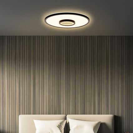 Briloner 3847015 - LED Stropní svítidlo TORO LED/18W/230V pr. 42 cm černá