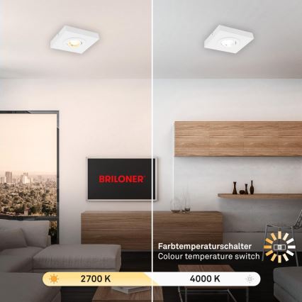 Briloner 3996016 - LED Bodové svítidlo CTS LED/4W/230V 2700/4000K bílá