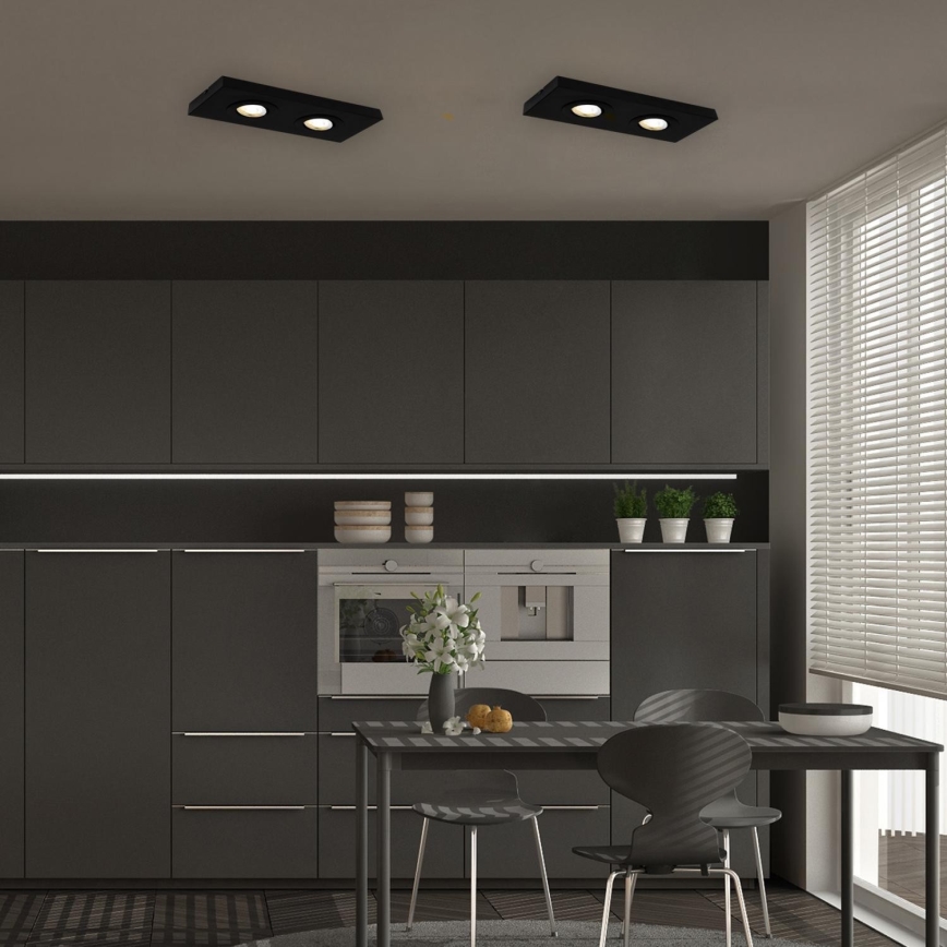 Briloner 3996025 - LED Bodové svítidlo CTS 2xLED/4W/230V 2700/4000K černá