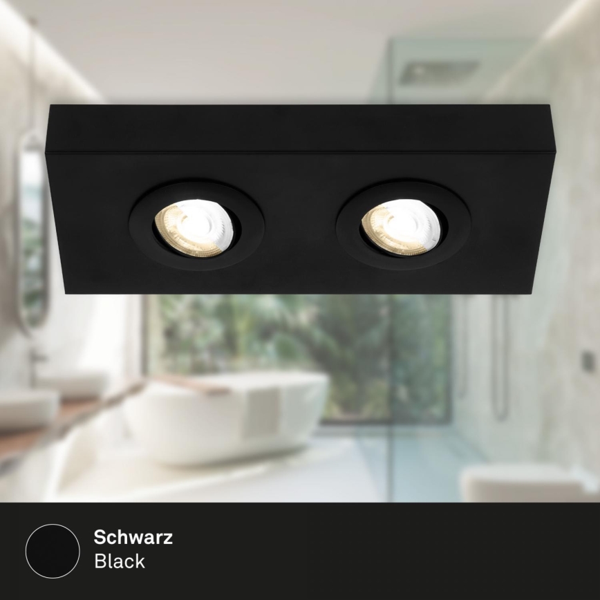 Briloner 3996025 - LED Bodové svítidlo CTS 2xLED/4W/230V 2700/4000K černá