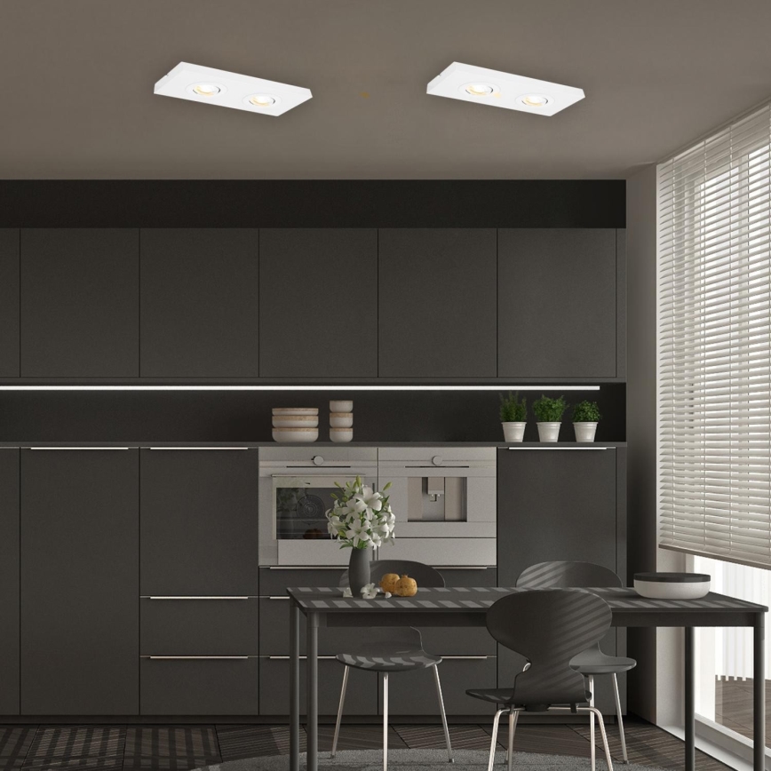 Briloner 3996026 - LED Bodové svítidlo CTS 2xLED/4W/230V 2700/4000K bílá