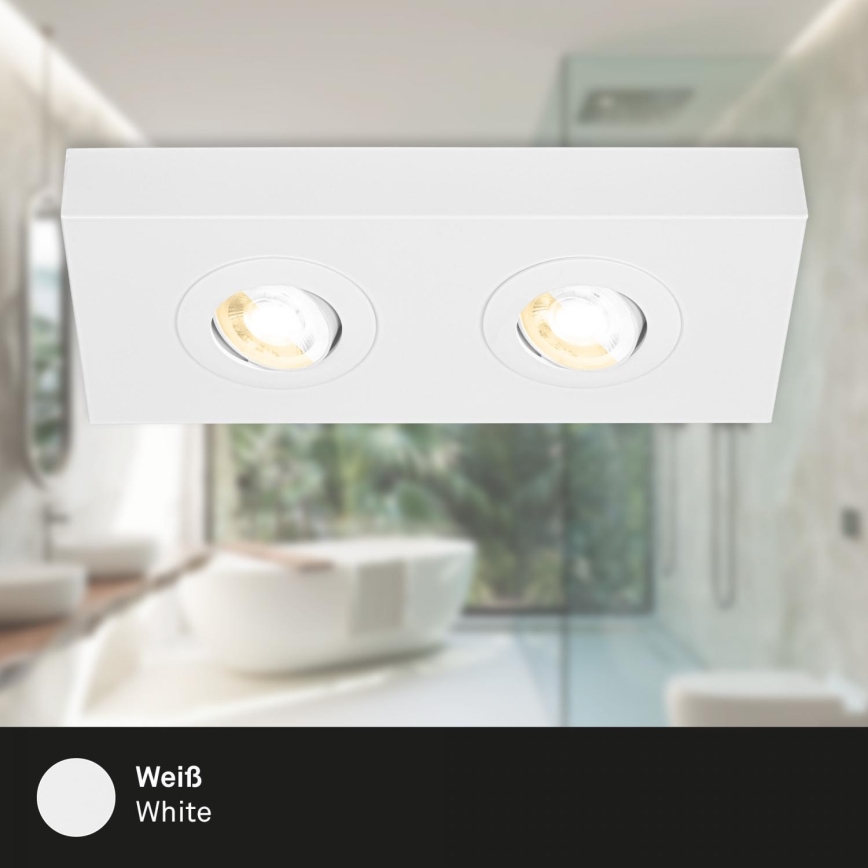 Briloner 3996026 - LED Bodové svítidlo CTS 2xLED/4W/230V 2700/4000K bílá