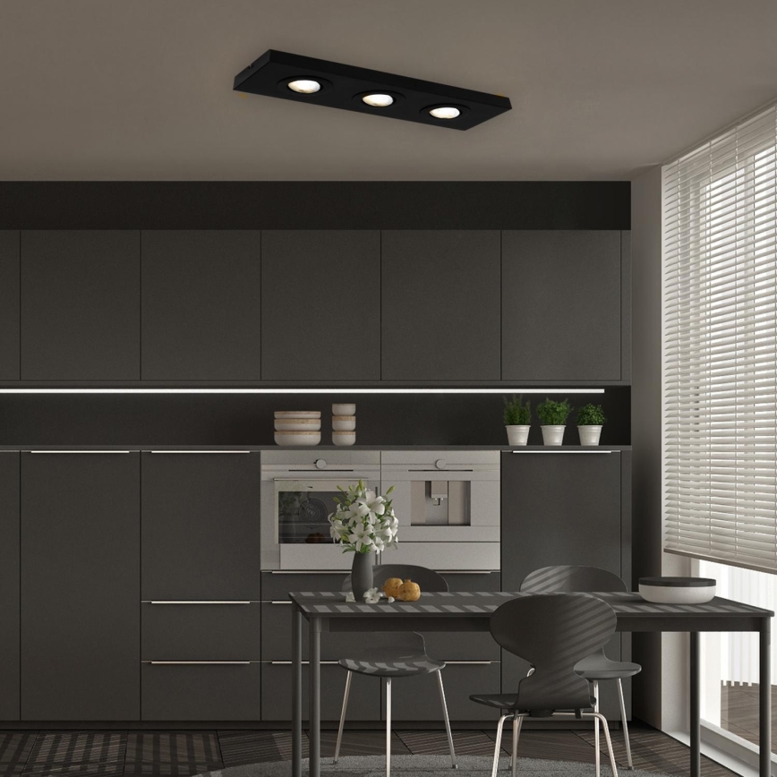 Briloner 3996035 - LED Bodové svítidlo CTS 3xLED/4W/230V 2700/4000K černá