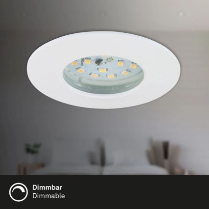 Briloner 6994-036 - SADA 3x LED Koupelnové podhledové svítidlo LED/5W/230V IP44