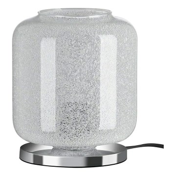 Briloner 7011-018 - Stolní lampa COLD 1xE27/40W/230V čirá/lesklý chrom