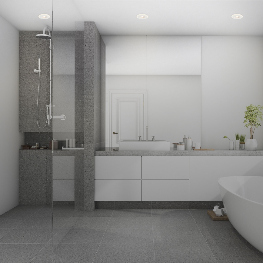 Briloner 7039036 - SADA 3xLED Koupelnové podhledové svítidlo 3xLED/5W/230V IP44 bílá