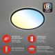 Briloner 7059-015 - LED Stmívatelné stropní svítidlo SLIM LED/22W/230V 2700-6500K Wi-Fi Tuya + dálkové ovládání