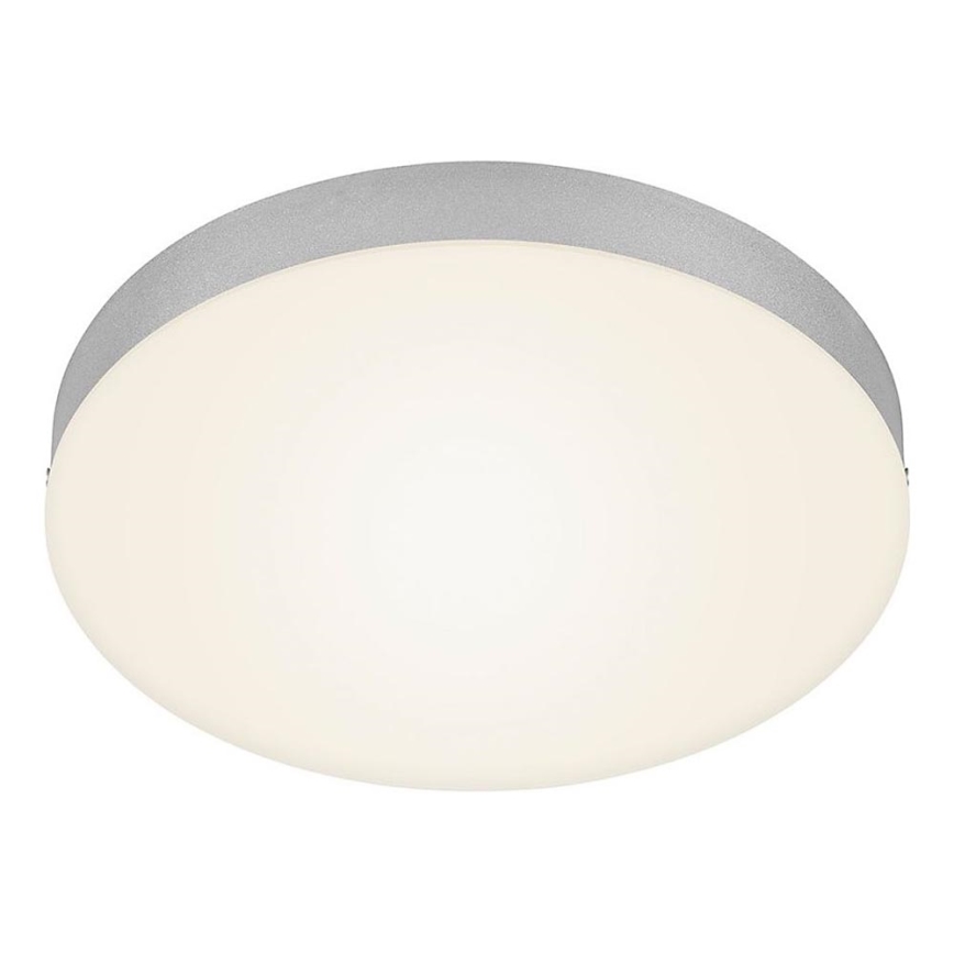 Briloner 7066-014 - LED Stropní svítidlo FLAME LED/21W/230V 3000K stříbrná pr. 28,7 cm