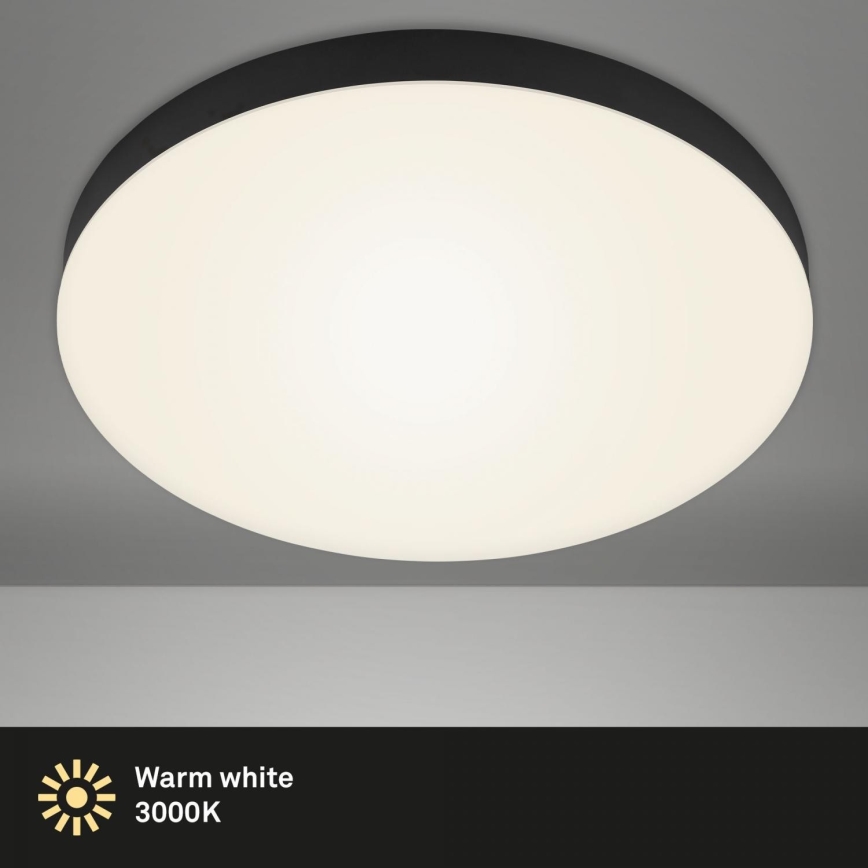 Briloner 7068-015 - LED Stropní svítidlo FLAME LED/24,5W/230V 3000K černá
