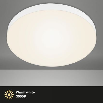 Briloner 7068-016 - LED Stropní svítidlo FLAME LED/24,5W/230V 3000K pr. 38 cm bílá
