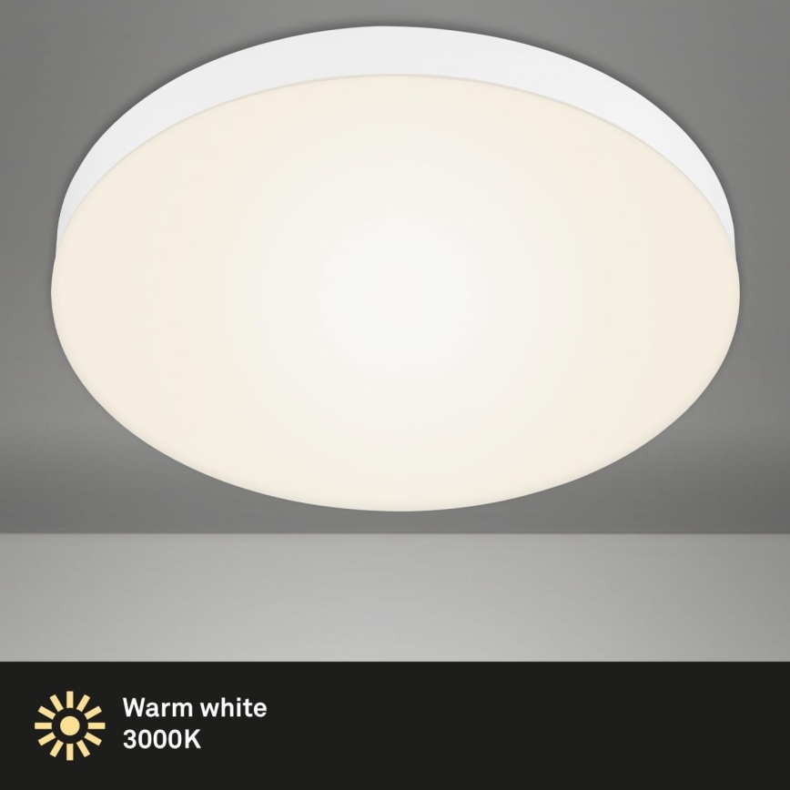 Briloner 7068-016 - LED Stropní svítidlo FLAME LED/24,5W/230V 3000K pr. 38 cm bílá