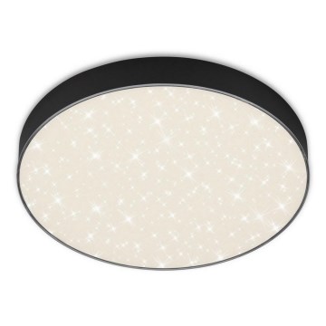 Briloner 7074-415 - LED Stropní svítidlo STAR SKY LED/21W/230V 4000K pr. 28 cm černá
