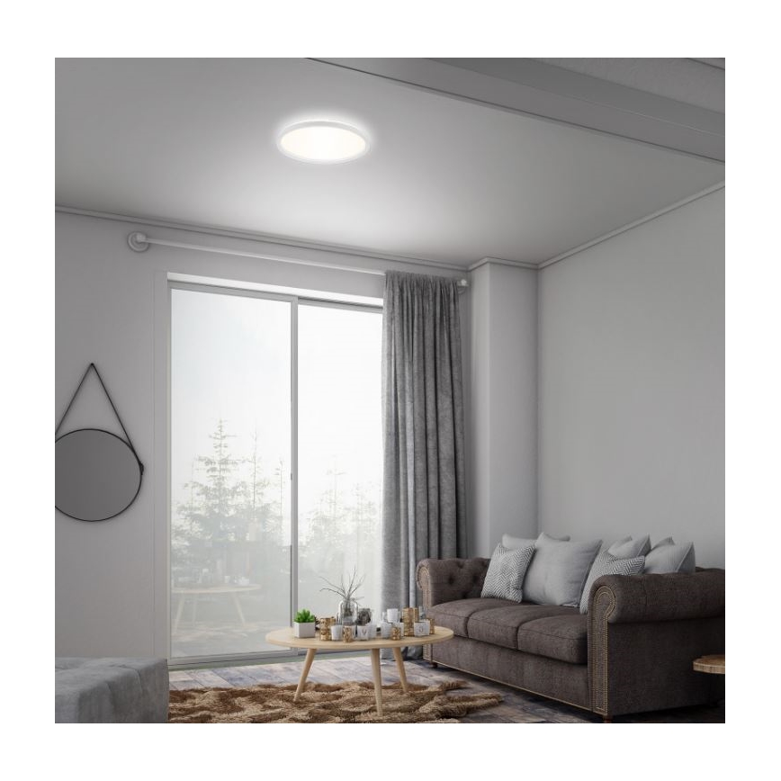 Briloner 7079-016 - LED Stmívatelné stropní svítidlo SLIM LED/18W/230V 2700-6500K + dálkové ovládání