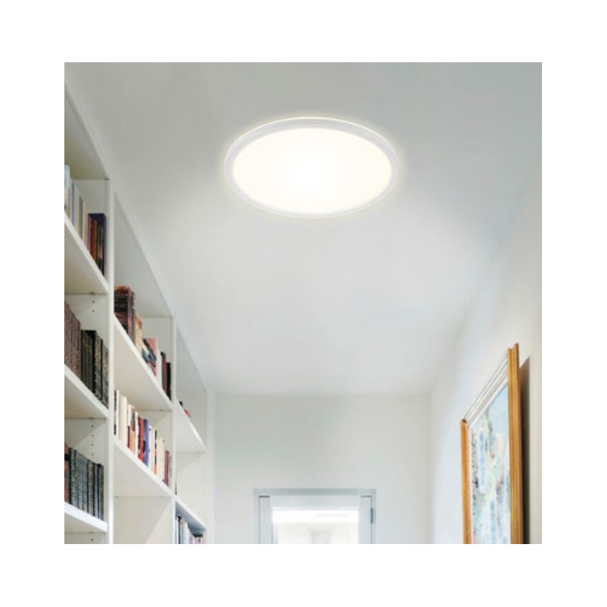 Briloner 7079-016 - LED Stmívatelné stropní svítidlo SLIM LED/18W/230V 2700-6500K + dálkové ovládání