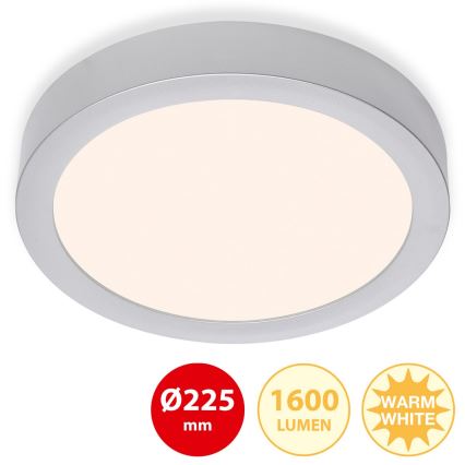 Briloner 7117-014 - LED Stropní svítidlo FIRE LED/16,5W/230V 3000K