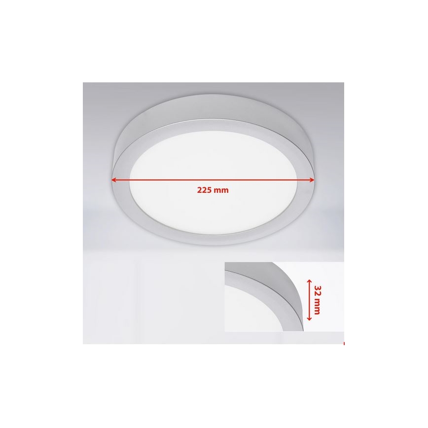 Briloner 7117-414 - LED Stropní svítidlo FIRE LED/16,5W/230V 4000K