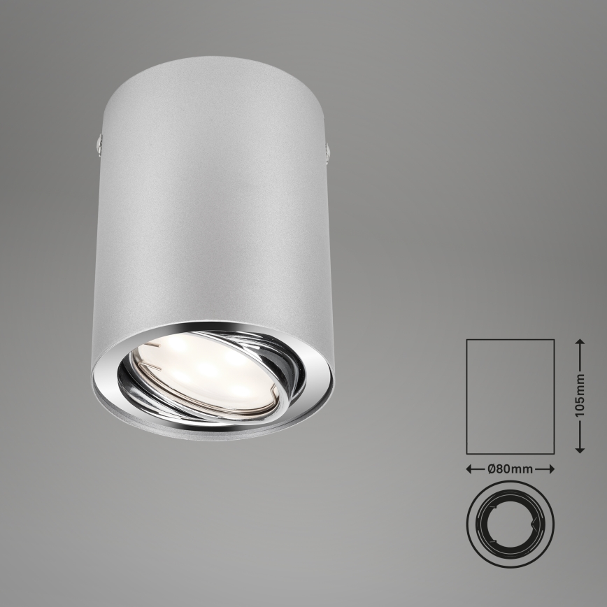 Briloner 7119-014 - LED Bodové svítidlo TUBE 1xGU10/5W/230V kulatý
