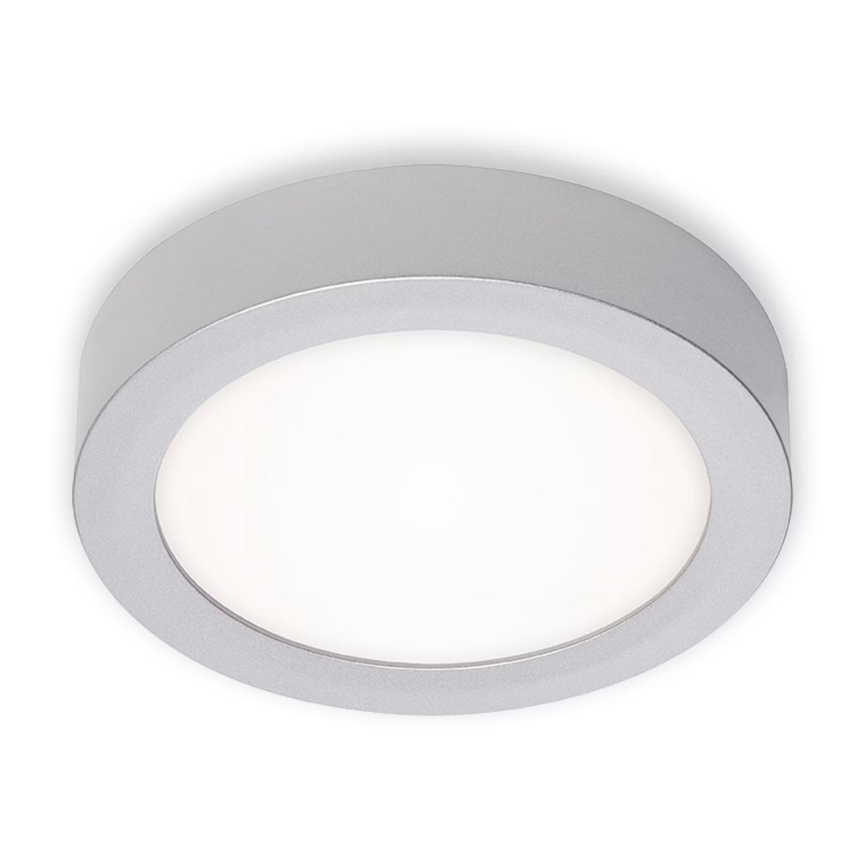 Briloner 7122-014 - LED Stropní svítidlo FIRE LED/11W/230V 3000K pr. 17 cm stříbrná