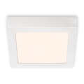 Briloner 7123-016 - LED Stropní svítidlo FIRE LED/12W/230V 3000K 17x17 cm bílá