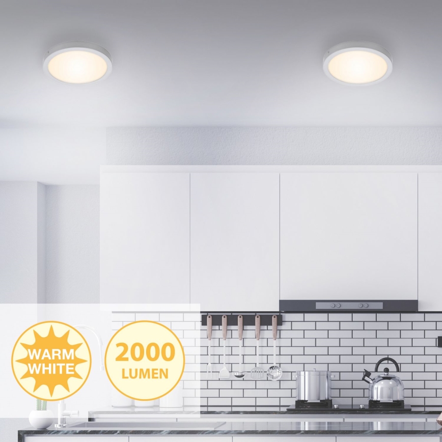 Briloner 7141-014 - LED Stropní svítidlo FIRE LED/21W/230V 3000K