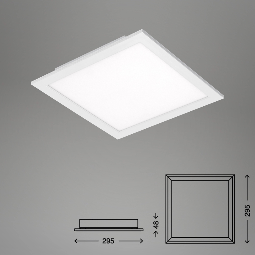 Briloner 7194-016 - LED Stmívatelné stropní svítidlo SIMPLE LED/18W/230V 3000-6500K + dálkové ovládání