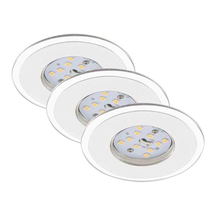 Briloner 7197-036-SADA 3x LED Stmívatelné koupelnové podhledové svítidlo LED/4,5W/230V IP44