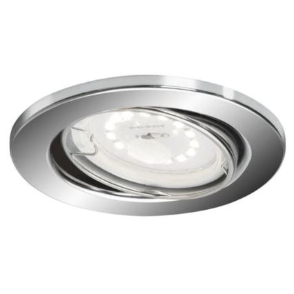 Briloner 7277-038 - SADA 3x LED Stmívatelné koupelnové podhledové svítidlo 1xGU10/5W/230V IP23