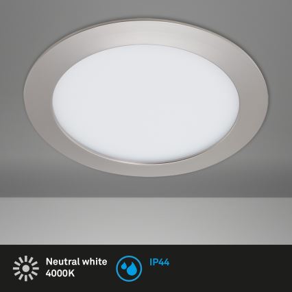 Briloner 7286-016 - LED Koupelnové podhledové svítidlo LED/12W/230V IP44