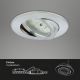Briloner 7296-019 - LED Stmívatelné koupelnové podhledové svítidlo LED/6,5W/230V IP23