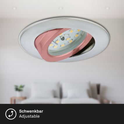 Briloner 7296-019 - LED Stmívatelné koupelnové podhledové svítidlo LED/6,5W/230V IP23