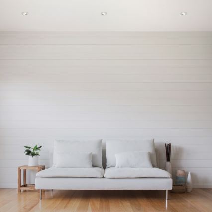 Briloner 7296-039 - SADA 3x LED Stmívatelné koupelnové podhledové svítidlo LED/6,5W/230V 3000K IP23 matný chrom