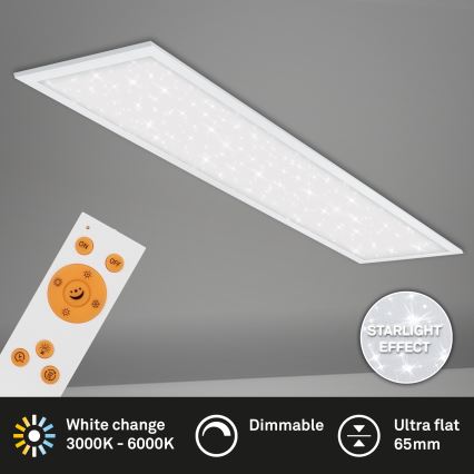 Briloner 7304-016 - LED Stmívatelné stropní svítidlo STARRY SKY LED/36W/230V 3000-6000K + dálkové ovládání