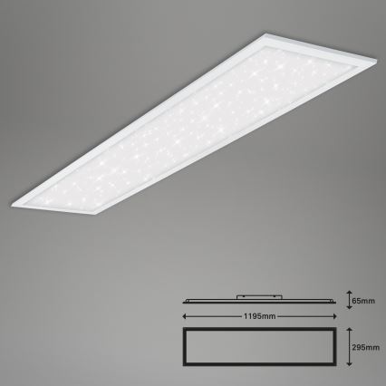 Briloner 7304-016 - LED Stmívatelné stropní svítidlo STARRY SKY LED/36W/230V 3000-6000K + dálkové ovládání