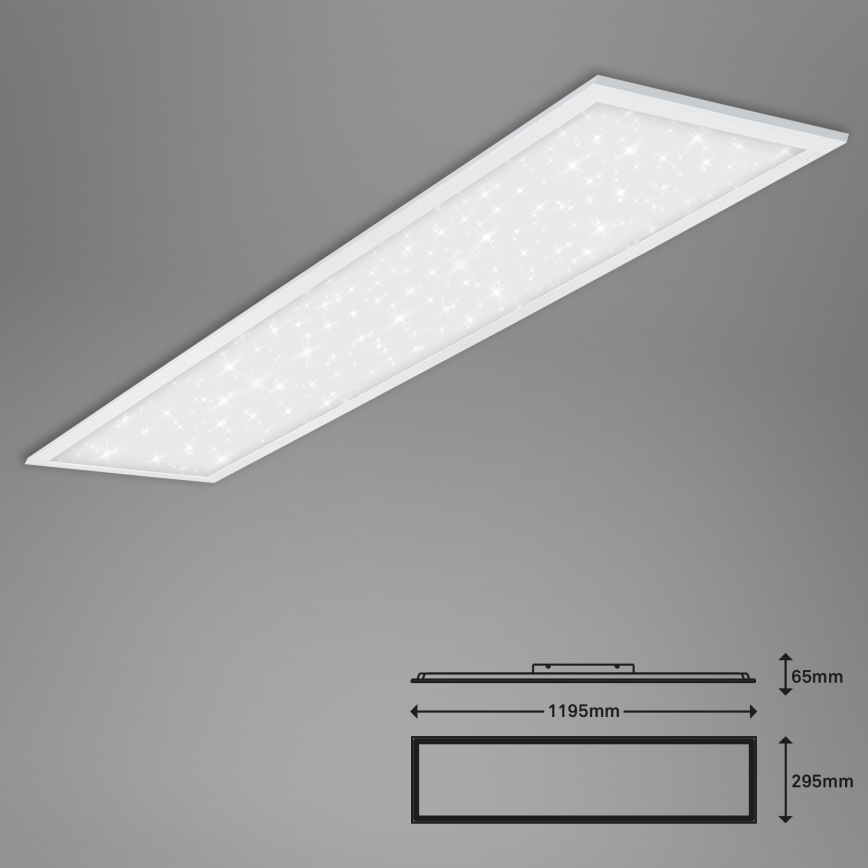 Briloner 7304-016 - LED Stmívatelné stropní svítidlo STARRY SKY LED/36W/230V 3000-6000K + dálkové ovládání