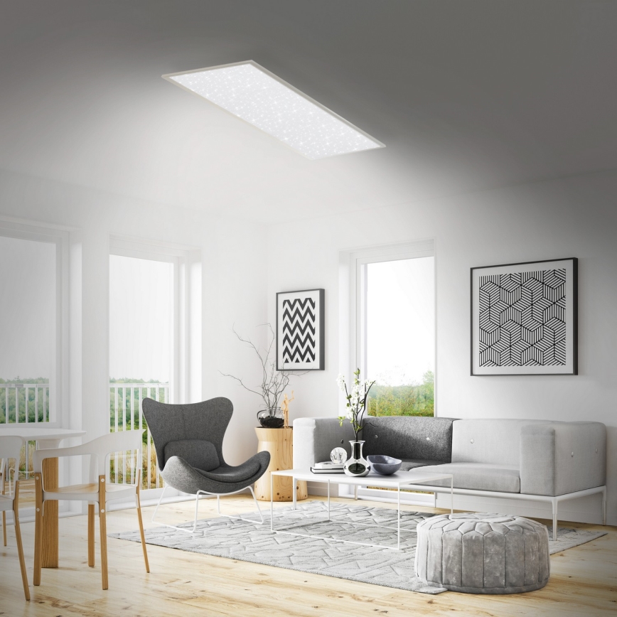 Briloner 7308-016 - LED Stmívatelné stropní svítidlo STARRY SKY LED/24W/230V 3000-6000K + dálkové ovládání