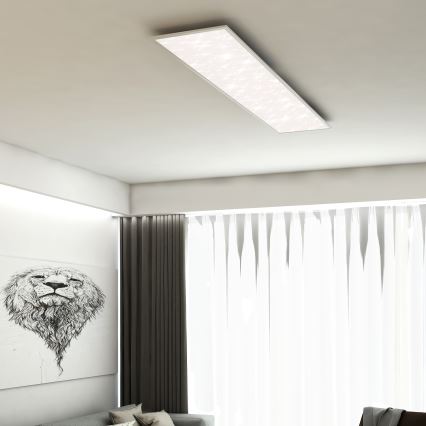 Briloner 7308-016 - LED Stmívatelné stropní svítidlo STARRY SKY LED/24W/230V 3000-6000K + dálkové ovládání