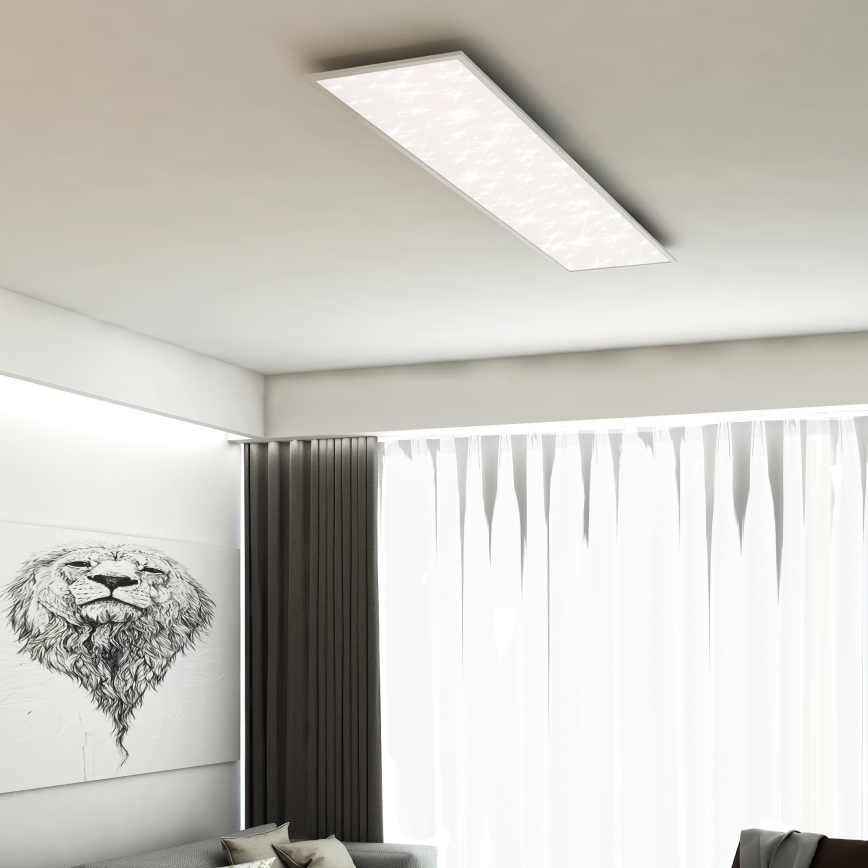 Briloner 7308-016 - LED Stmívatelné stropní svítidlo STARRY SKY LED/24W/230V 3000-6000K + dálkové ovládání