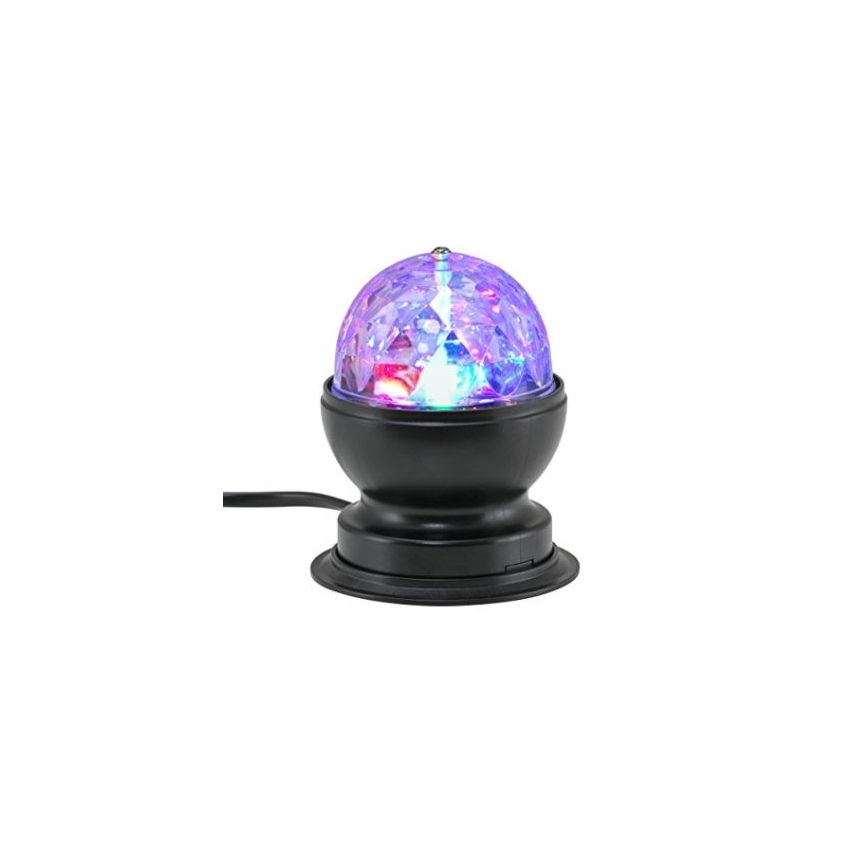 Briloner 7347-015 - LED stolní disko koule DISCO LIGHT 1xE27/3W/230V