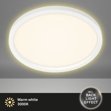 Briloner 7363-016 - LED Stropní svítidlo CADRE LED/22W/230V pr. 42,5 cm bílá