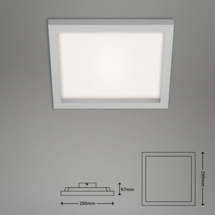 Briloner 7370-014 - LED Stmívatelné stropní svítidlo LED/18W/230V 3000-6500K + dálkové ovládání