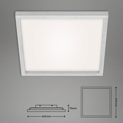 Briloner 7371-014 - LED Stmívatelné stropní svítidlo LED/24W/230V 3000-6500K + dálkové ovládání