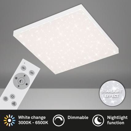 Briloner 7381-116 - LED Stmívatelné stropní svítidlo STARRY SKY LED/24W/230V 3000-6500K + dálkové ovládání