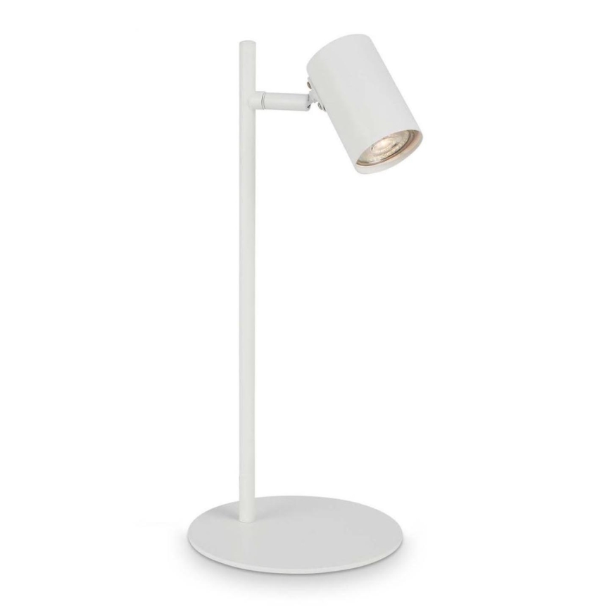 Briloner 7408-016 - Stolní lampa RETRO 1xGU10/9W/230V bílá